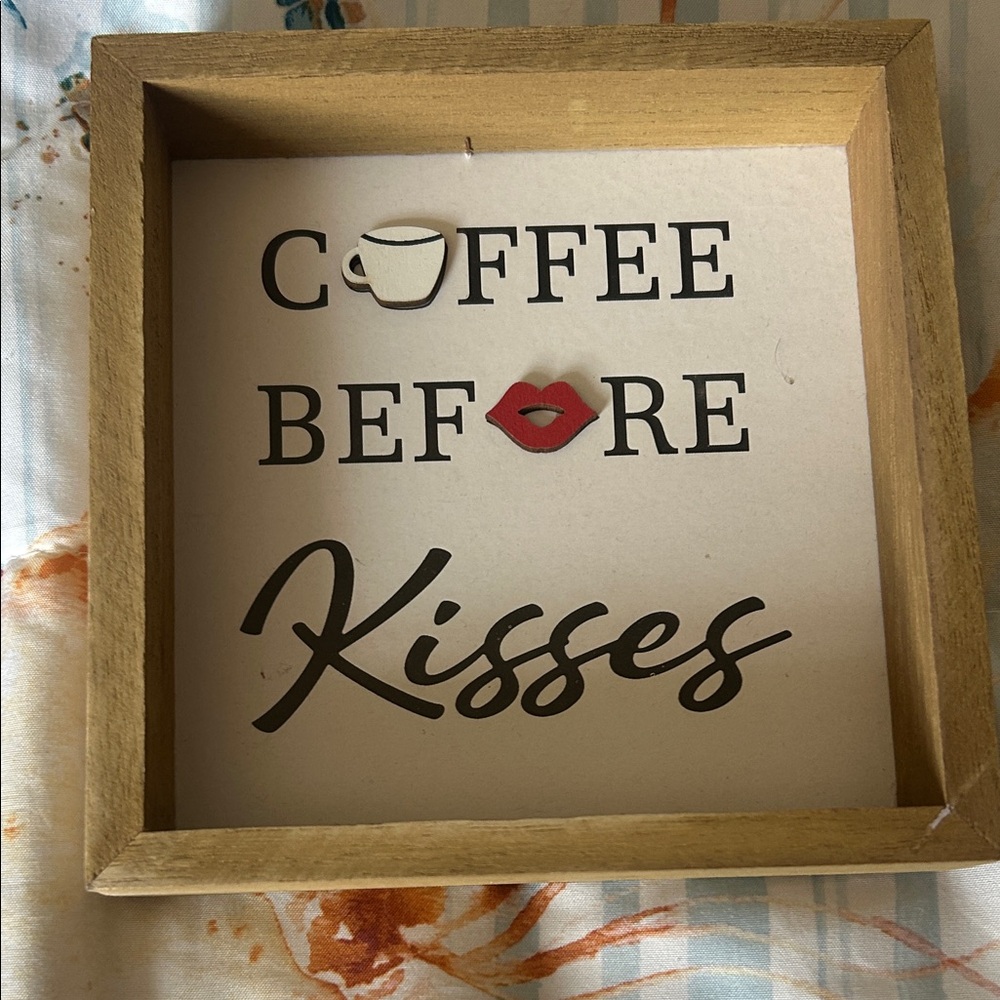 Wooden Coffee Wall Art Decor
